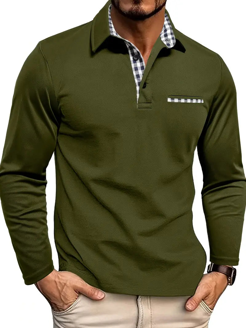 Tim | Long Sleeve Polo Shirt