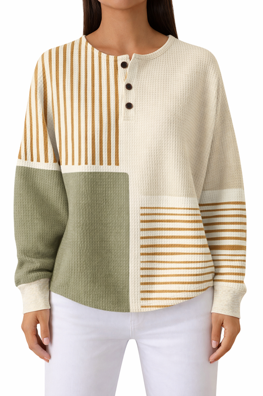 LUNA™ | Textured Knit Button Cardigan
