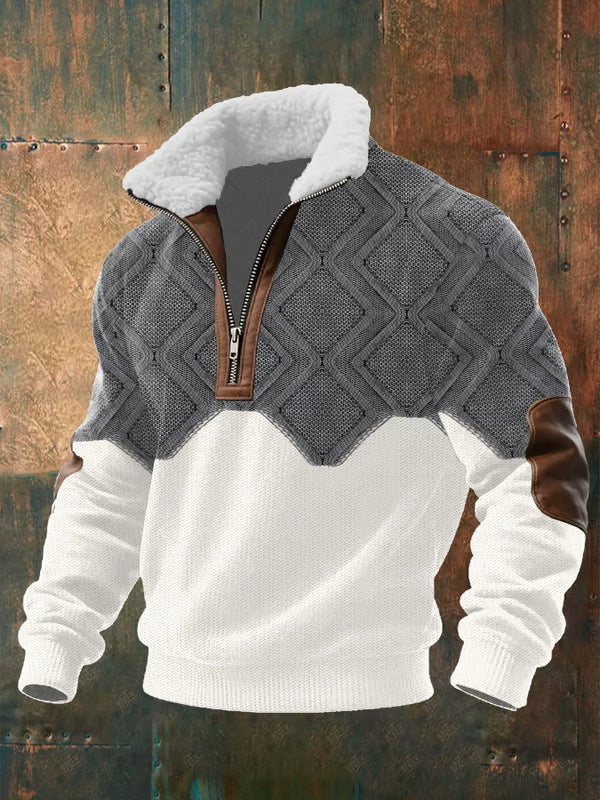 Curtis™ | High Neck Fleece Jumper