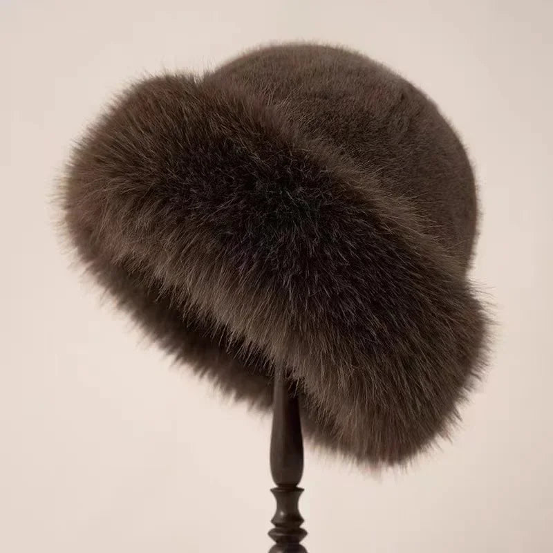Velora™ | Fur Hat for Winter Days