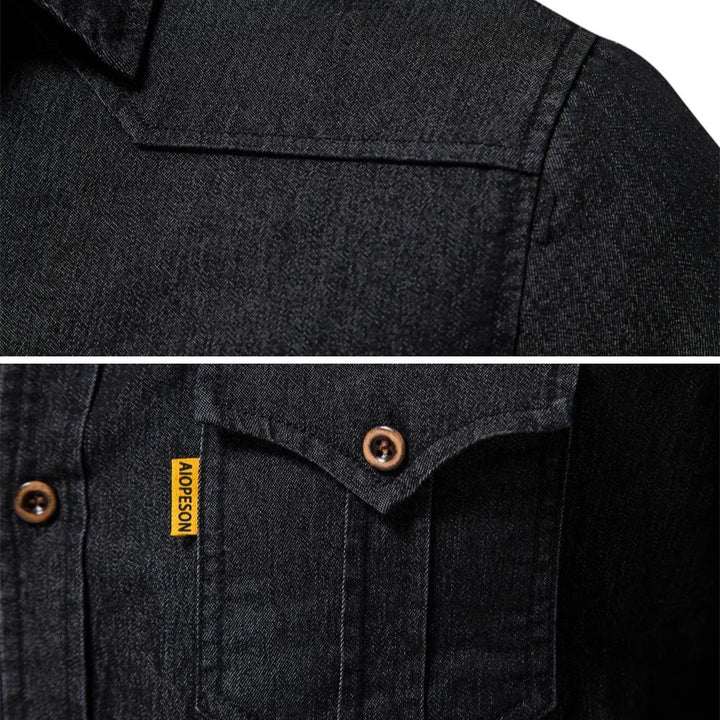 Kilian™ | High-Quality Cotton Denim Shirt