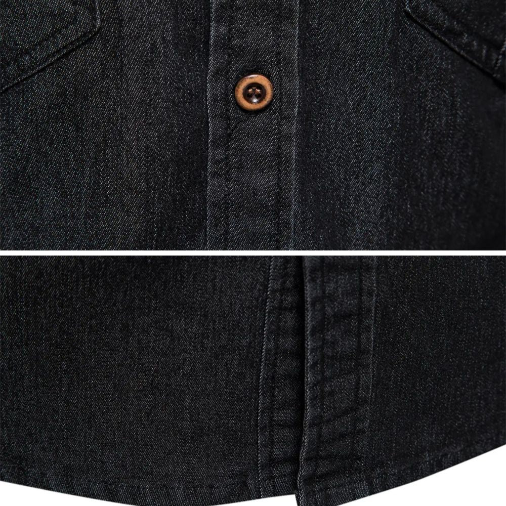 Kilian™ | High-Quality Cotton Denim Shirt
