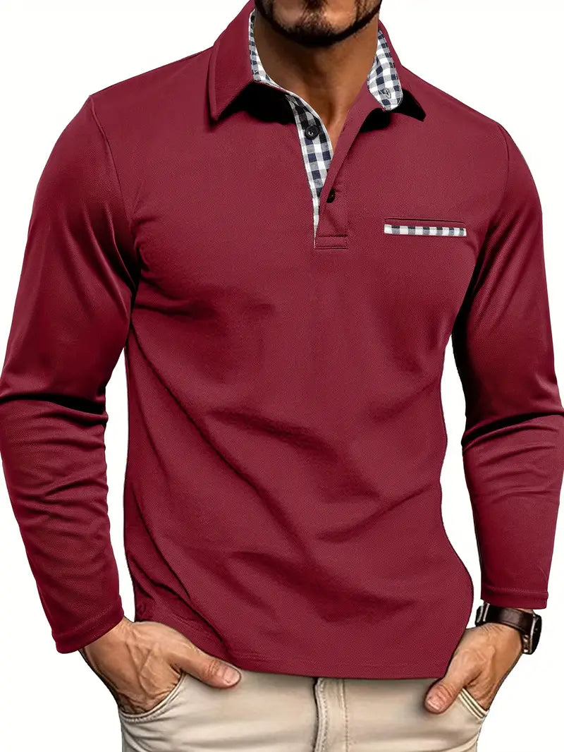 Tim | Long Sleeve Polo Shirt