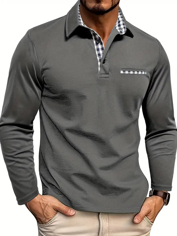 Tim | Long Sleeve Polo Shirt