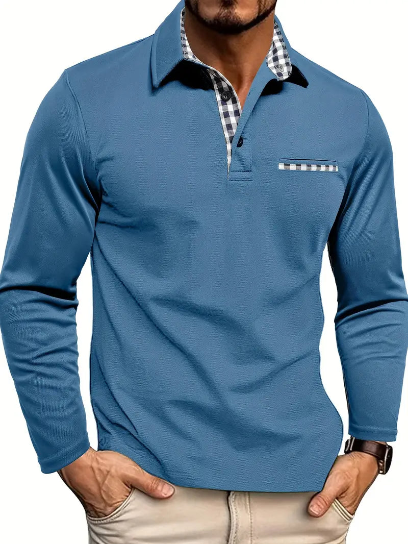 Tim | Long Sleeve Polo Shirt