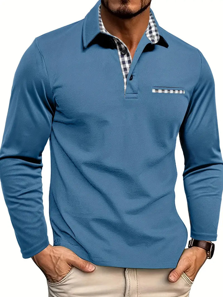 Tim | Long Sleeve Polo Shirt