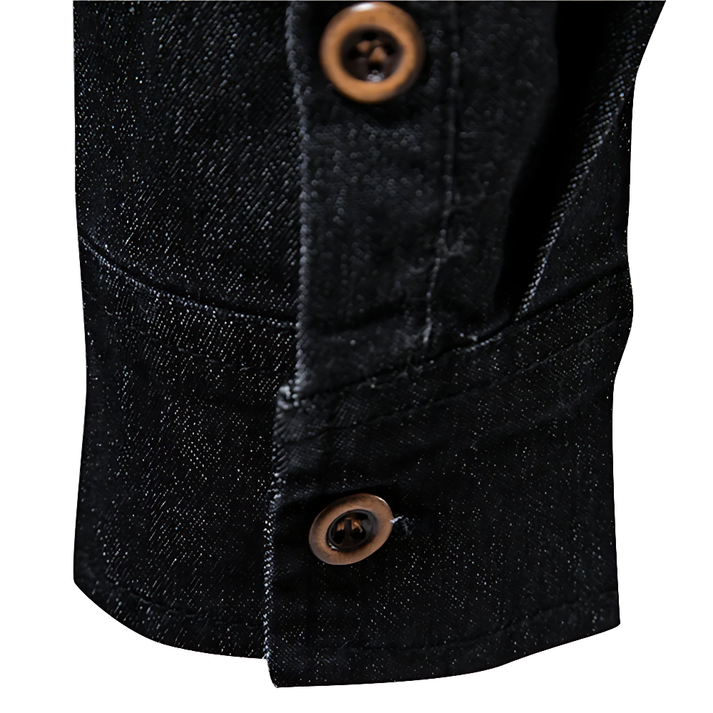 Kilian™ | High-Quality Cotton Denim Shirt