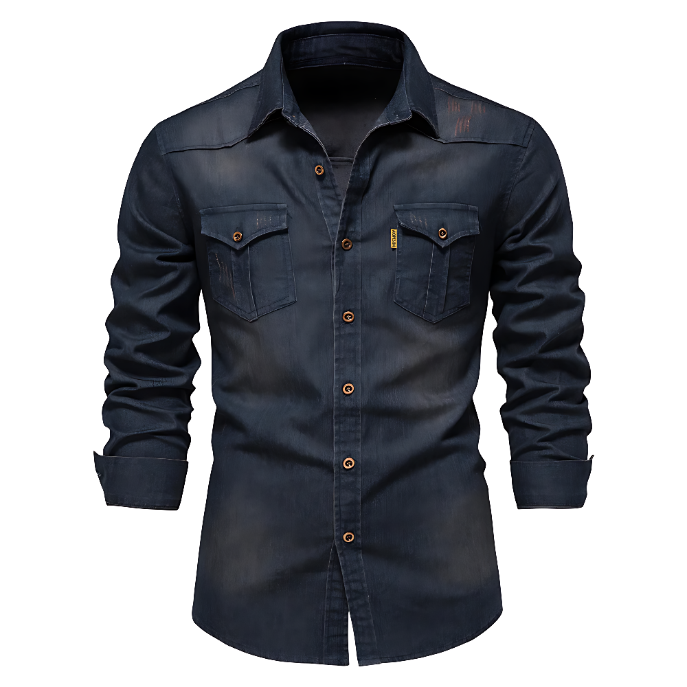 Kilian™ | High-Quality Cotton Denim Shirt