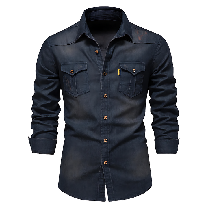 Kilian™ | High-Quality Cotton Denim Shirt