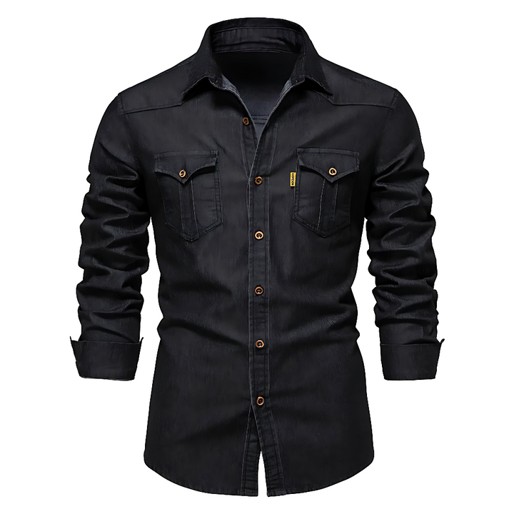 Kilian™ | High-Quality Cotton Denim Shirt