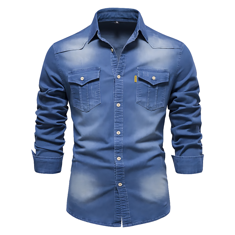 Kilian™ | High-Quality Cotton Denim Shirt