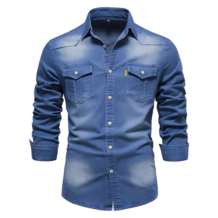 Kilian™ | High-Quality Cotton Denim Shirt